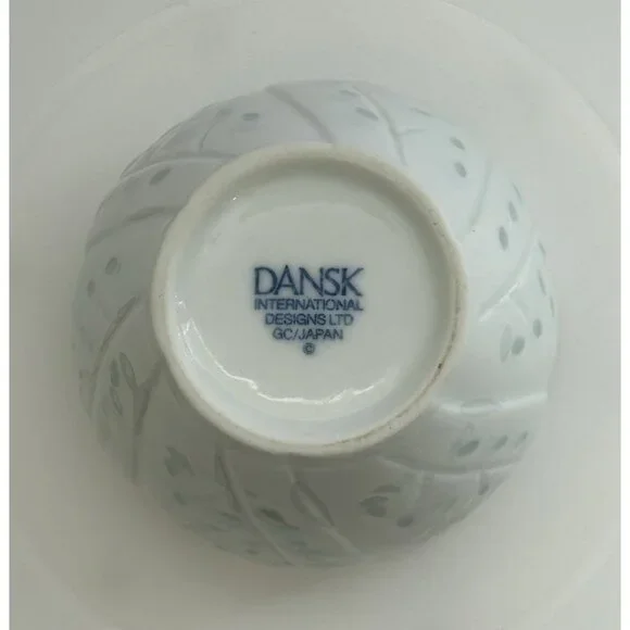 Vintage Dansk Willow Light Votive Candle Holder Gunnar Cyren White Translucent - Picture 6 of 7